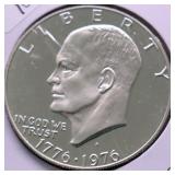 SILVER PROOF BICENTENNIAL IKE DOLLAR
