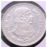 CHOICE BU SILVER PESO