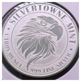 1 OZ .999 SILVER ROUND