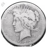 1923 PEACE DOLLAR G