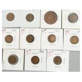 NICE GROUP OF COPPER COINS