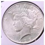 1923 PEACE DOLLAR UNC
