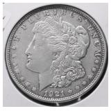 1921 MORGAN DOLLAR XF