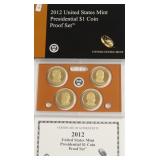 2012 PROOF DOLLAR SET