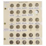 1971 TO 1980 GEM/ PROOF ROOSEVELT DIME COLLECTION