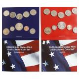 2020 MINT SET P D MINTS