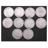 10 V NICKELS