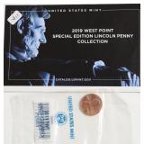 2019 W WEST POINT LNCOLN CENT