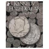 1985 UP KENNEDY HALF DOLLAR COLLECTION  BU