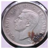 1940 G BRIT SILVER FLORIN XF