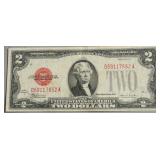 1928 2 $ US LEGAL TENDER VF