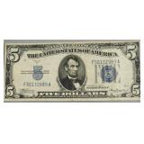 5 DOLLAR SILVER CERTIFICATE VF