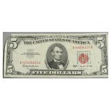 FIVE DOLLAR US LEGAL TENDER VF