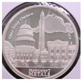 1 OZ .999 SILVER ROUND