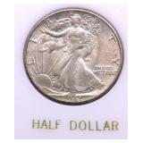 1941 GEM BU WALKING HALF DOLLAR
