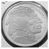 1 OZ .999 SILVER ROUND