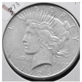 1926 S PEACE DOLLAR XF