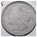 1921 D MORGAN DOLLAR VF