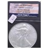 2021 GEM BU SILVER EAGLE