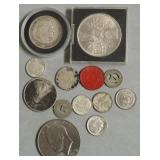 BAG OF SILVER COINS