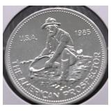 1985 ENGELHARD PROSPECTOR 1 OZ .999 SILVER