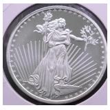 1 OZ .999 SILVER ROUND