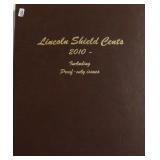 DANSCO SHIELD CENTS BOOK  NO COINS