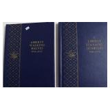 2 WHITMAN COIN BOOKS   NO COINS