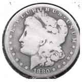 1880 S MORGAN DOLLAR AG
