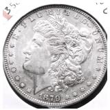 1879 O MORGAN DOLLAR XF