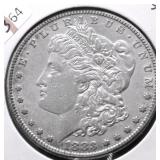 1880 S MORGAN DOLLAR XF