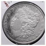 1891 MORGAN DOLLAR XF