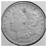 1921 MORGAN DOLLAR AU