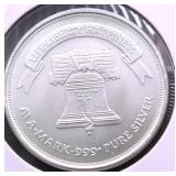 1 OZ .999 SILVER ROUND