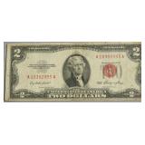 TWO DOLLAR US LEGAL TENDER VF