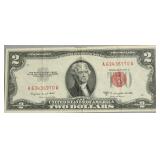 TWO DOLLAR US LEGAL TENDER VF