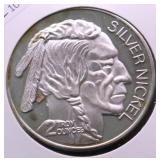 2  OZ .999 SILVER ROUND