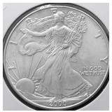 2000 SILVER EAGLE GEM