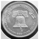 1 OZ .999 SILVER ROUND