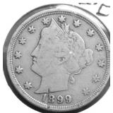 1899 V NICKEL F