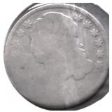 1833 BUST DIME AG