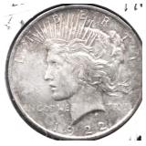 1922 PEACE DOLLAR XF