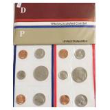 1984 MINT SET P D MINTS