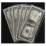7 SILVER CERTIFICATES