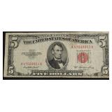 5 DOLLAR US LEGAL TENDER VF