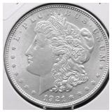 1921 MORGAN DOLLAR AU