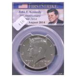 2014 D PCGS SP66 KENNEDY HALF DOLLAR