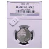 2007 S NGC PF69UC JEFFERSON NICKEL