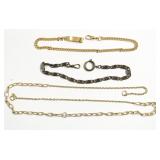 3-POCKET WATCH CHAINS
