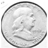 1952 FRANKLIN HALF DOLLAR VG